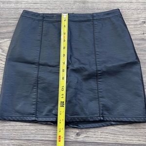 Forever 21 Faux Leather Mini Skirt